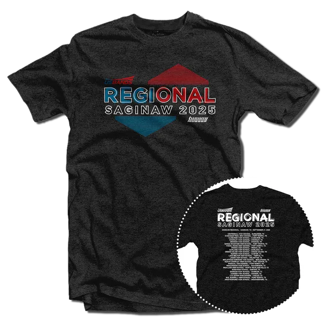 2025 USBands Saginaw Regional T-Shirt