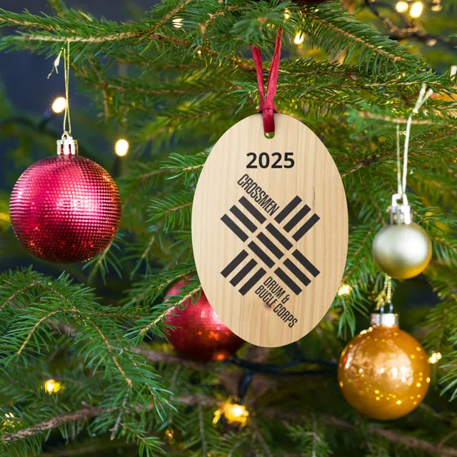 CrossWalk Wooden ornaments
