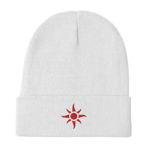 Embroidered Sun Beanie | Heat Wave