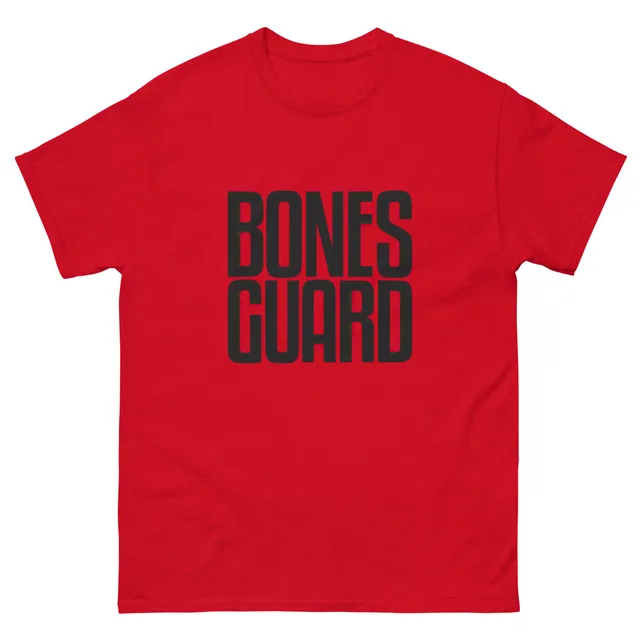 Red or Grey Bones Guard Unisex classic tee