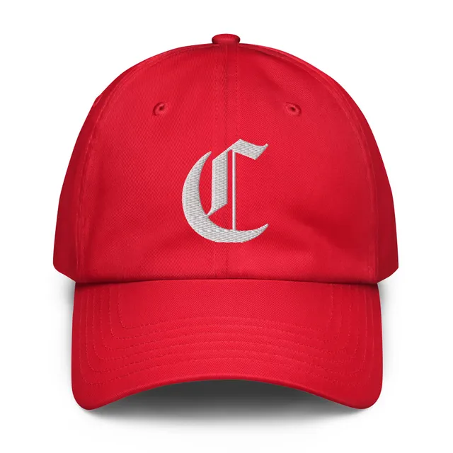 Under Armour® Crossmen White C Hat (Black or Red)