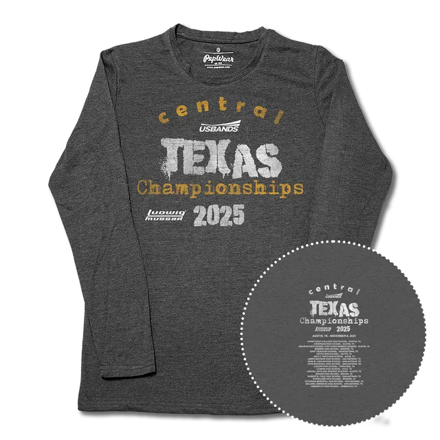2025 USBands Central Texas Championships Long Sleeve