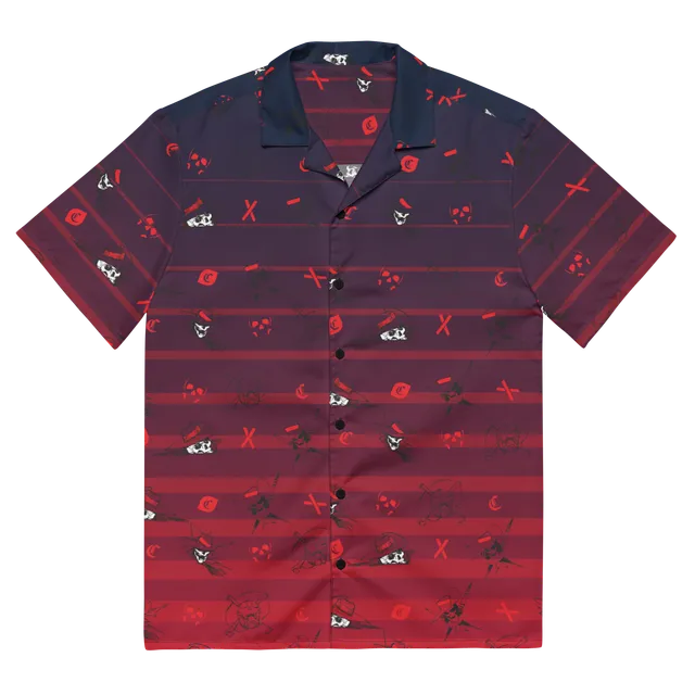 Bones Gaudy Button Up
