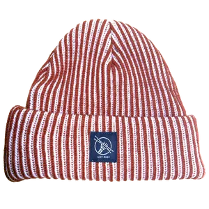 Striped Knit Beanie