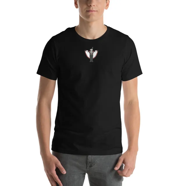 small-logo Bones Shirt in Black or Red or White