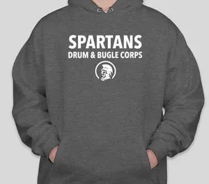 Charcoal Spartans Hoodie