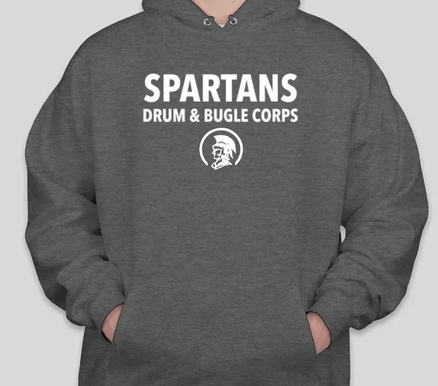 Charcoal Spartans Hoodie