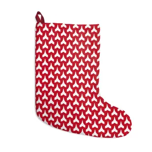 White Chevron Stocking