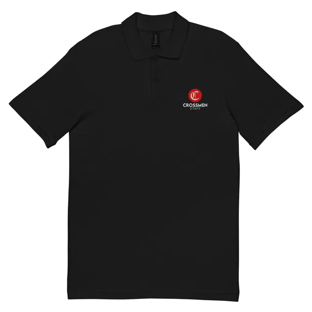 Crossmen staff polo (note material:  it is a little heavier thank an athletic materinal)