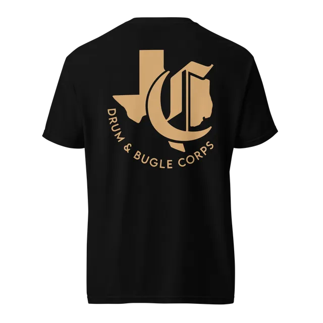 Gold Texas Unisex garment-dyed heavyweight t-shirt