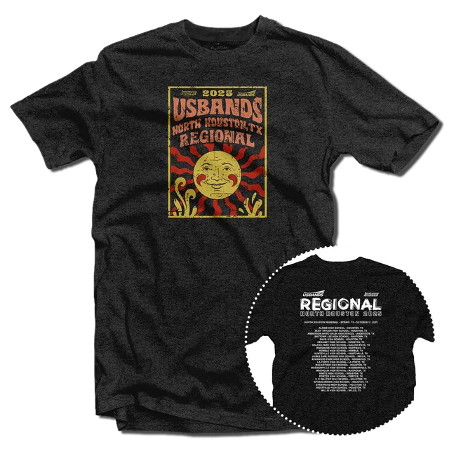 2025 USBands North Houston Regional T-Shirt