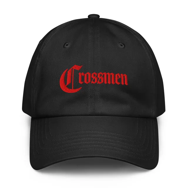 Under Armour® Crossmen Red Script Hat (Black or White)