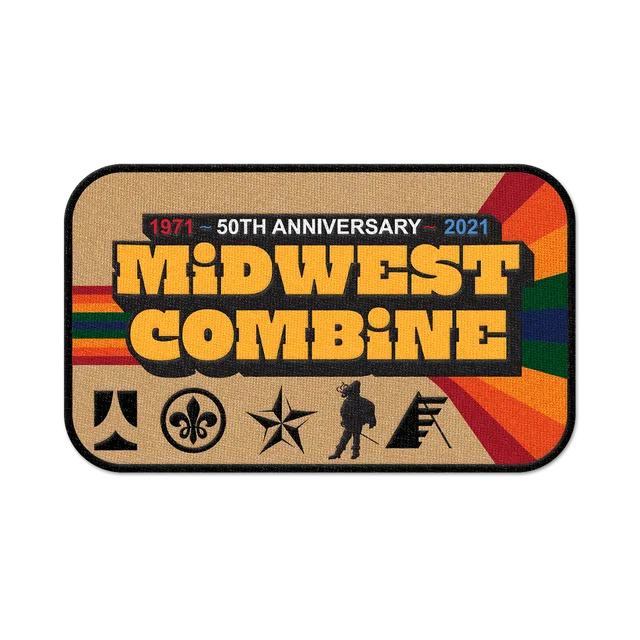 2021 50th Anniversary Cavaliers Midwest Combine Patch