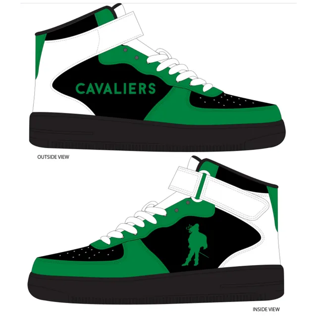 Cavaliers White Accent High Top