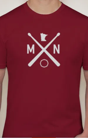Winter Drum Line T-Shirt – Red