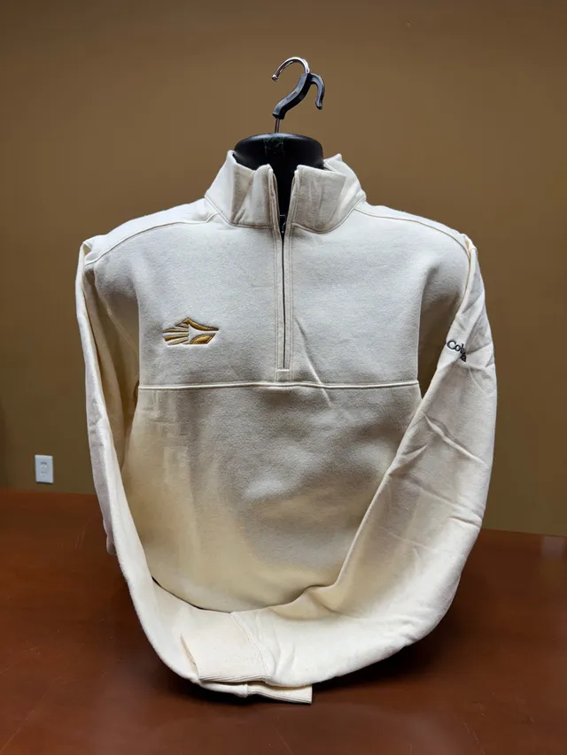Columbia Hart Mountain Half-Zip Sweatshirt (Oatmeal Heather)