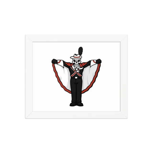 Bones 8x10 Horizontal Framed Poster (Black, Oak, or White)