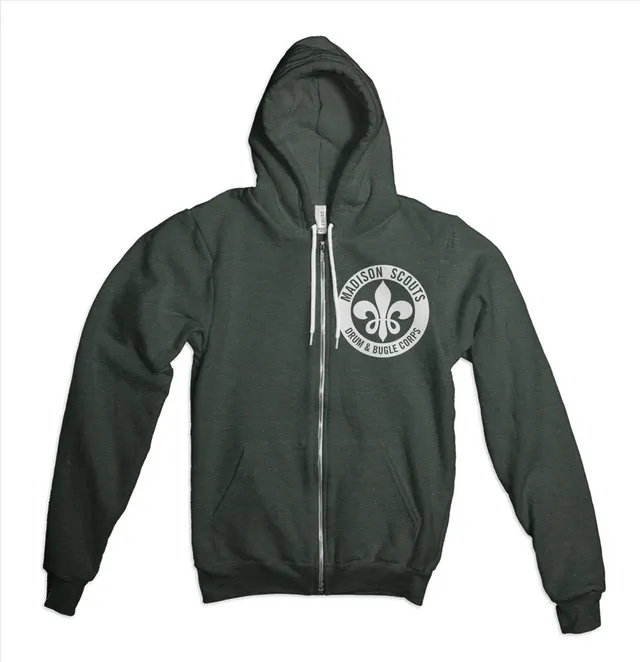 Circle Fleur Full Zip Hoodie