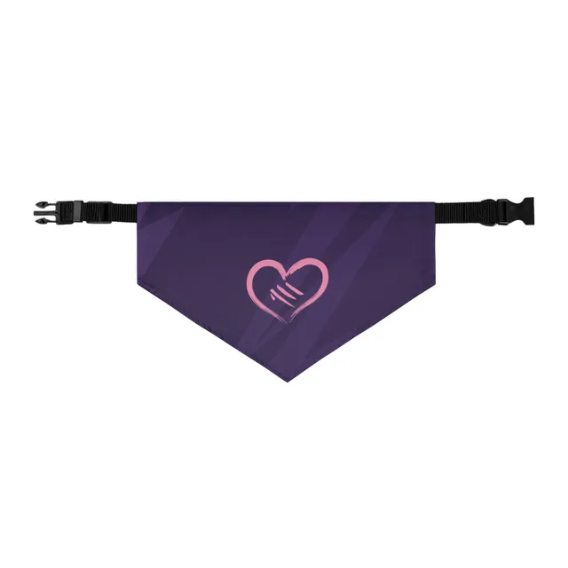 Pet bandana collar