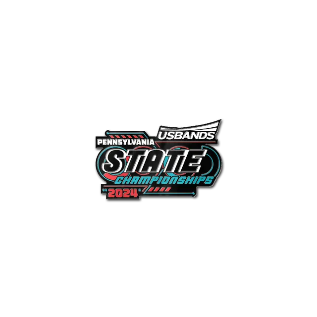 2024 USBands Pennsylvania State Championship Pin
