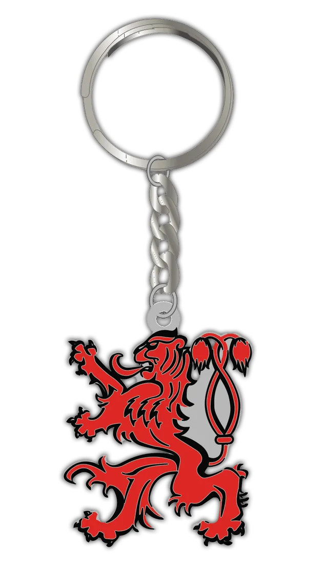 Red Waldo Keychain