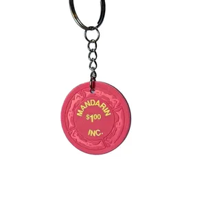 Bingo Chip Keychain  - Mandarins