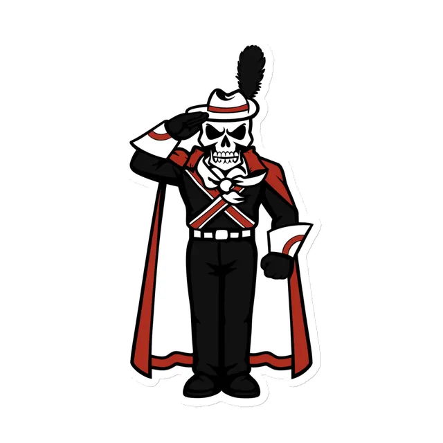 Saluting Bones Magnet