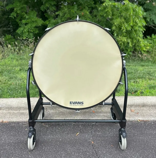Yamaha Professional Concert Bass Drum 36"x22" with BS-9036 Stand. Used.