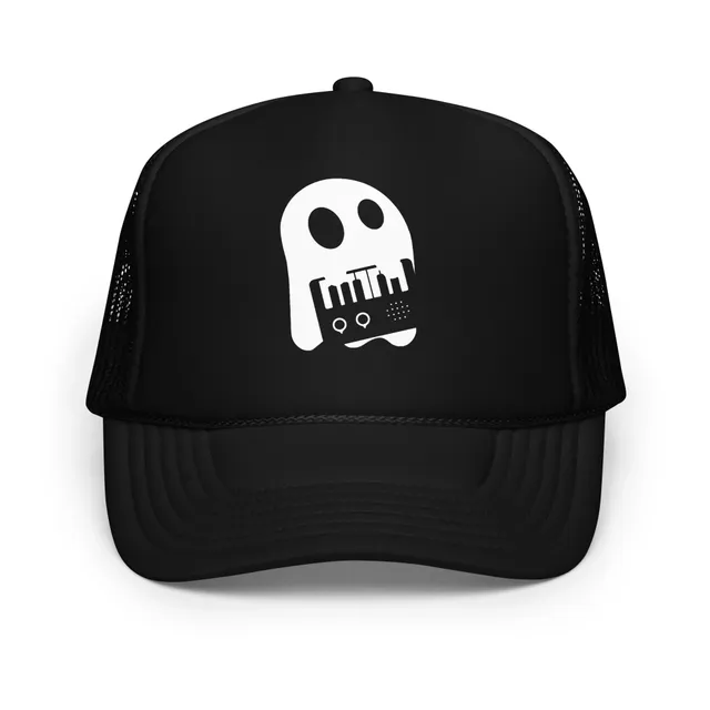 Ghost Synth Trucker Hat