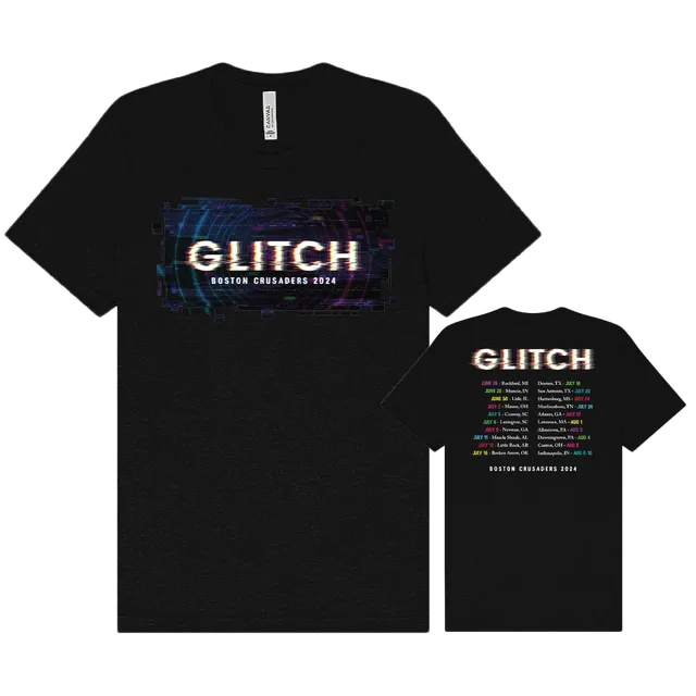 2024 Tour Dates Shirt - Glitch
