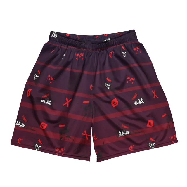 Unisex mesh shorts