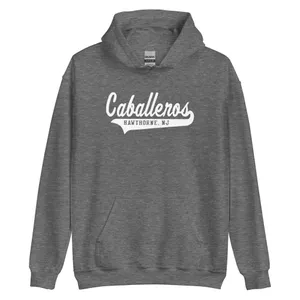 White Classic Swish Unisex Hoodie