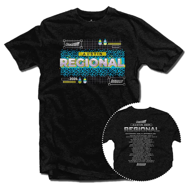2024 USBands Austin Regional T-Shirt
