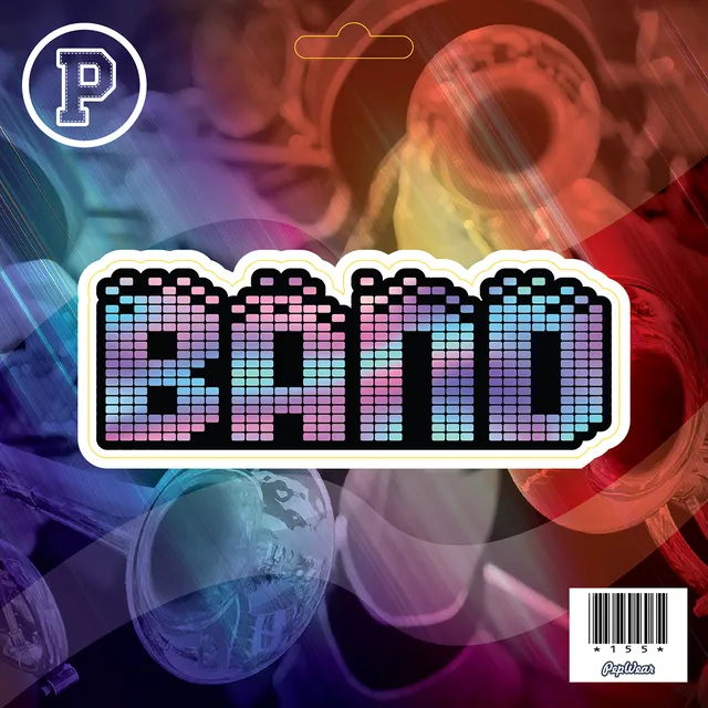 Holographic Band Sticker