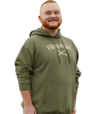 Basic Sabers Olive Hoodie