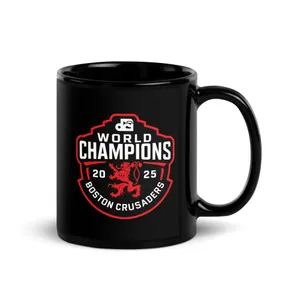 World Champions Black Mug