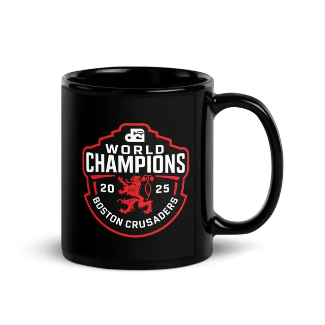 World Champions Black Mug