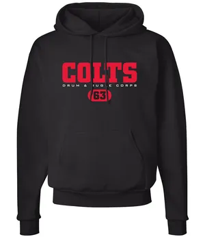 Colts Block Type Hoodie