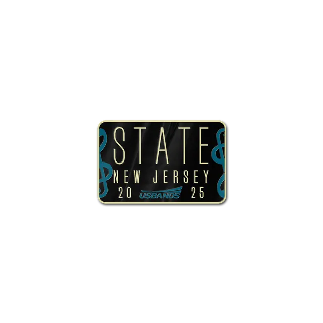 2025 USBands New Jersey State Championships Pin
