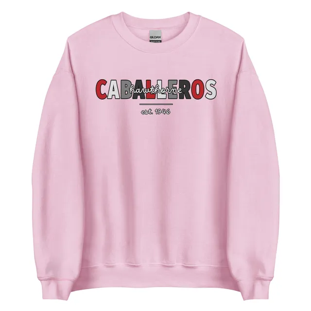 Block Script Unisex Sweatshirt