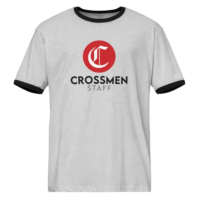 Staff circle C Unisex ringer t-shirt