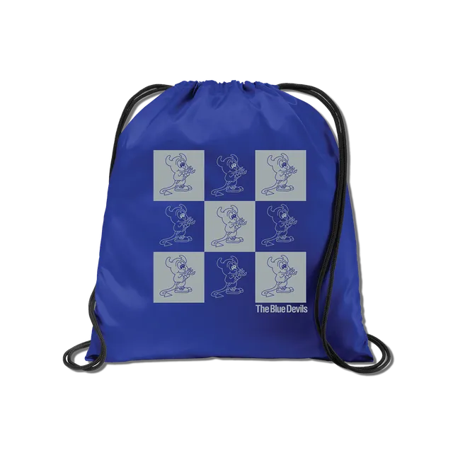 Blue Devils Lil Devil Checkered Drawstring