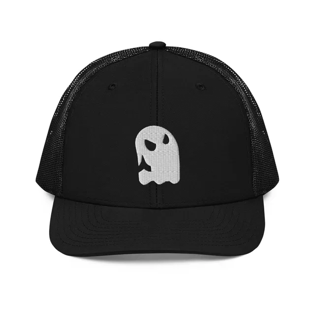 Angry Ghost Brass Trucker Cap