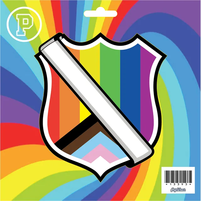 Vanguard Pride Shield Sticker Sheet