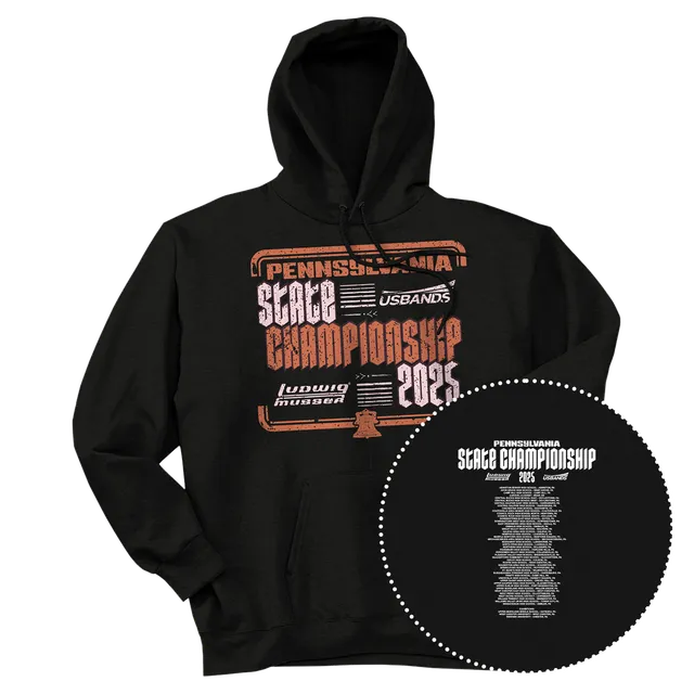 2025 USBands Pennsylvania State Championships Hoodie