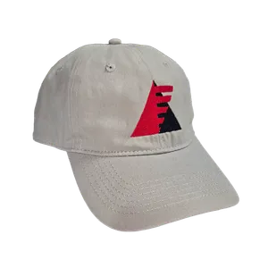 Khaki Triangle Logo Cap