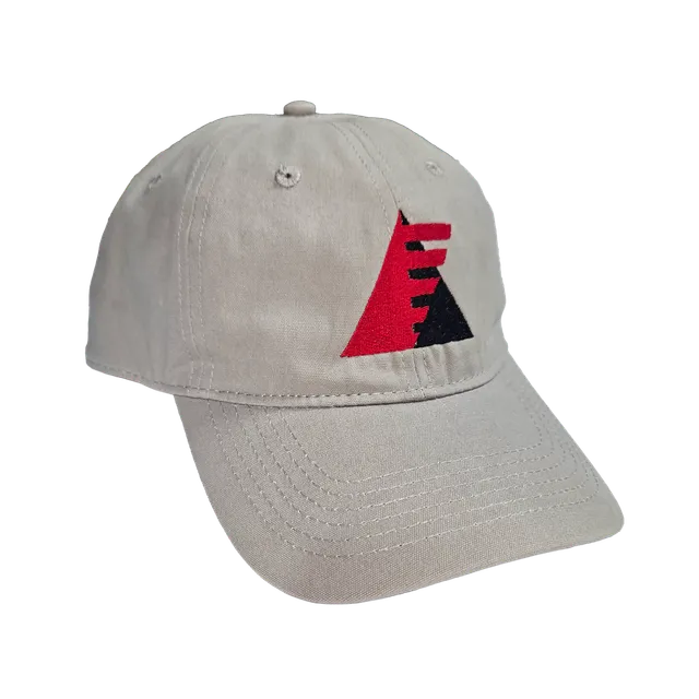 Khaki Triangle Logo Cap