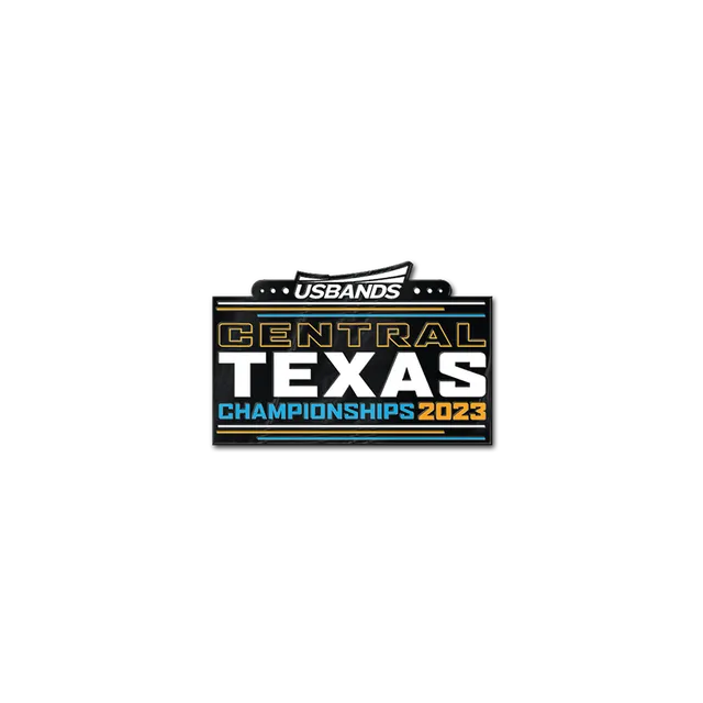 2023 USBands Central Texas Championships Pin