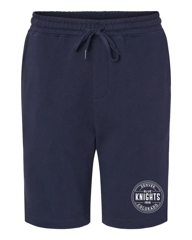 Navy Fleece Shorts