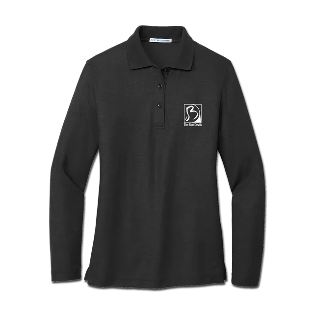 Blue Devils Ladies Long Sleeve Polo